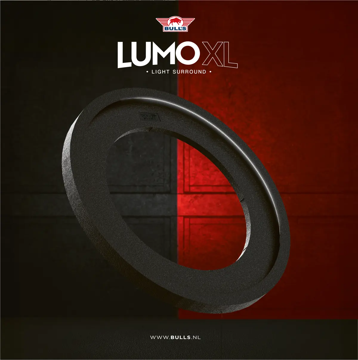 Verpackungsvorderseite des Bull's Lumo XL Surround Light Systems