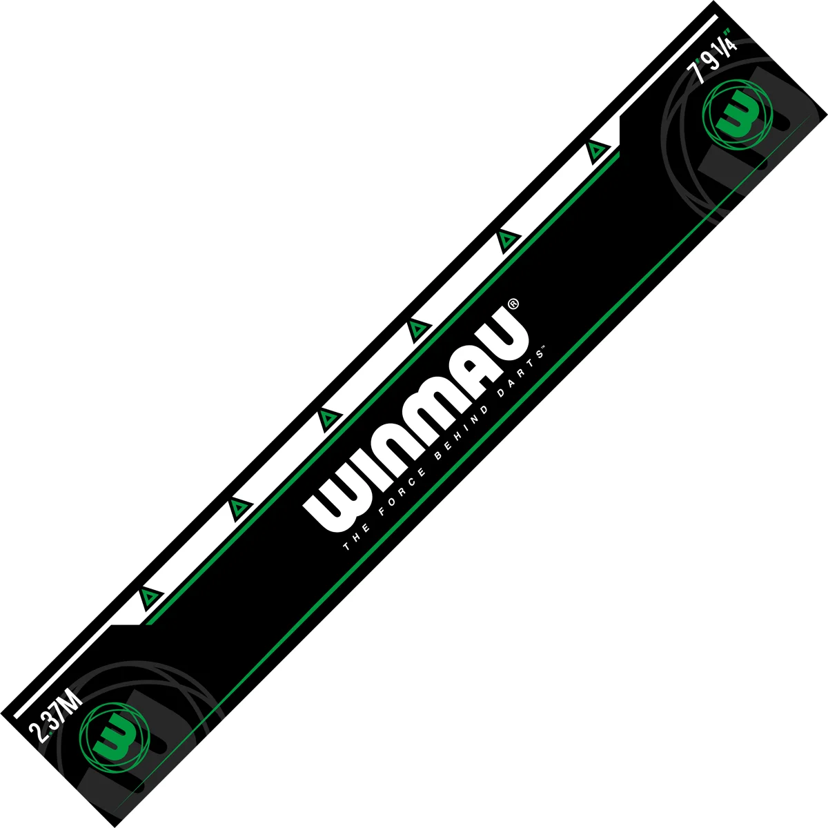 Winmau Abwurfmarkierung schwarz grün Winmau Abwurfmarkierung schwarz grün