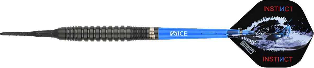 One80 Night Hunter Sting Softdart – einzelner Dartpfeil im Querformat