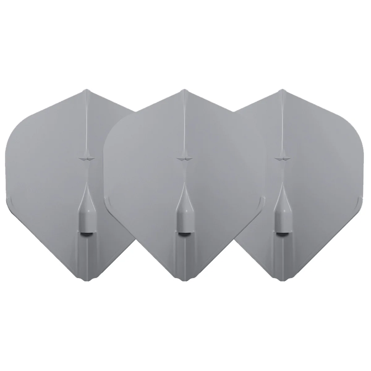 L-Style EZ L1 Flights Grau im 3er Set nebeneinander mit integrierten Champagne Caps