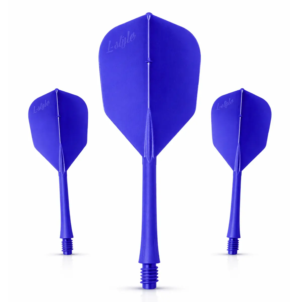 L-Style BarFlight 2BA Blau L3 260 All-in-One Dart Flight und Shaft System