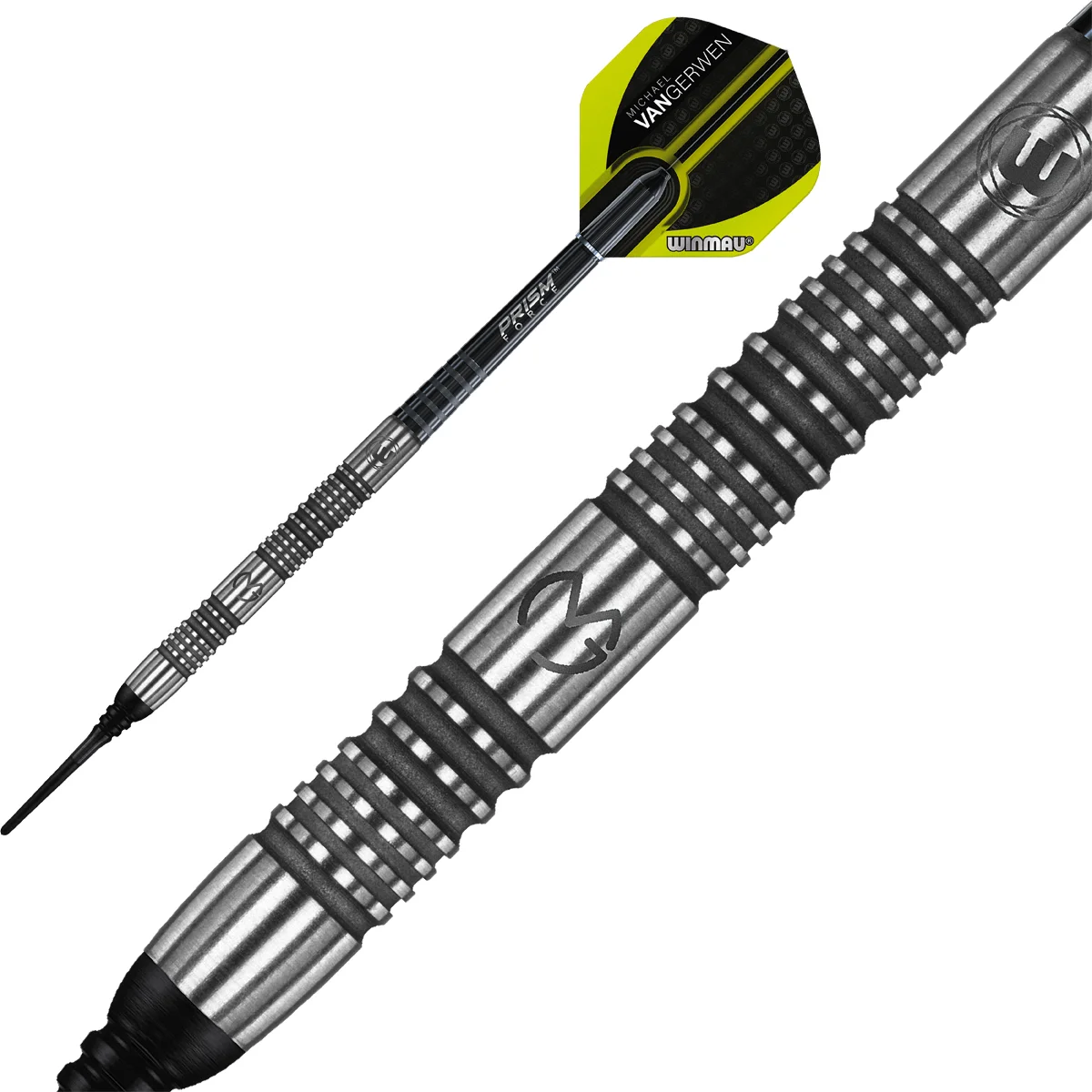 Michael van Gerwen Authentic Softdarts Barrel in dynamischer Ansicht