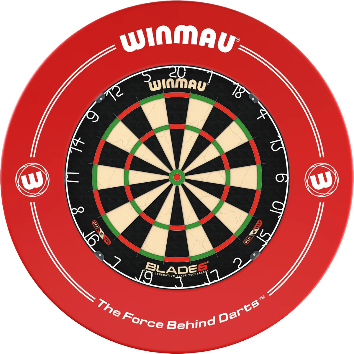 Winmau Blade 6 Dartscheibe und Surround als Set kaufen