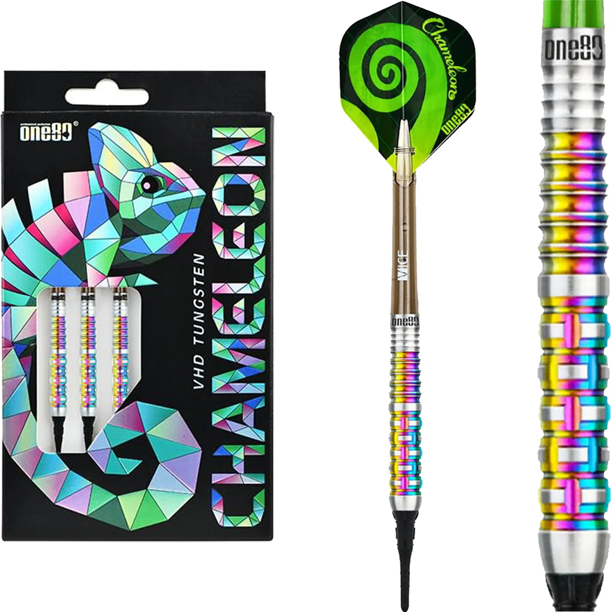 One80 Chameleon Softdarts - Zircon