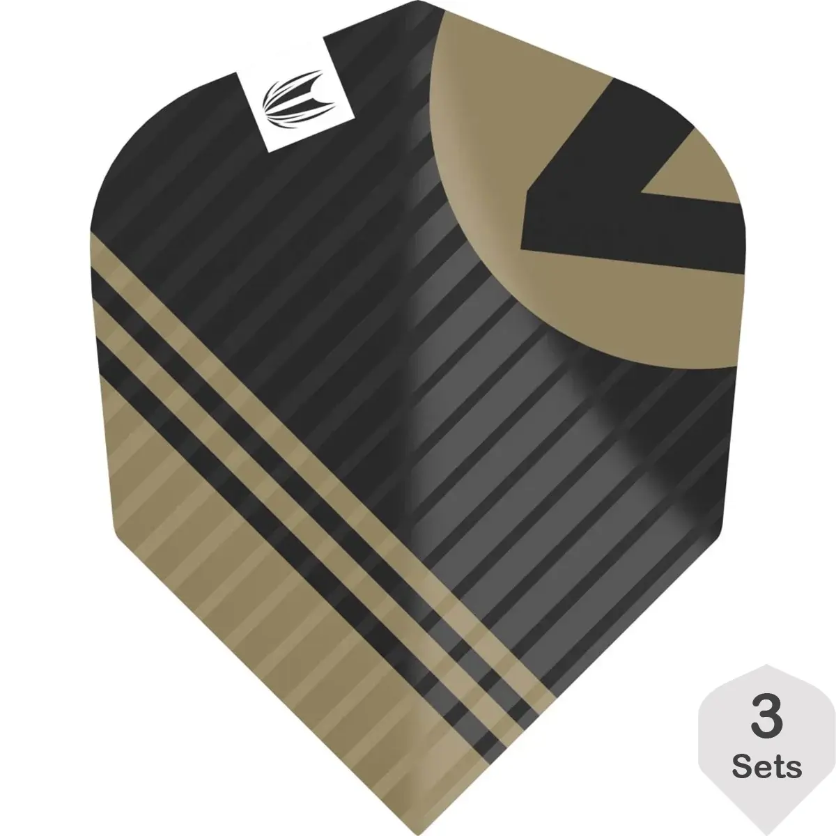 Target Pro Ultra Chicane Black No2 Flights - 3 Sets Target Pro Ultra Chicane Black No2 Flights - 3 Sets