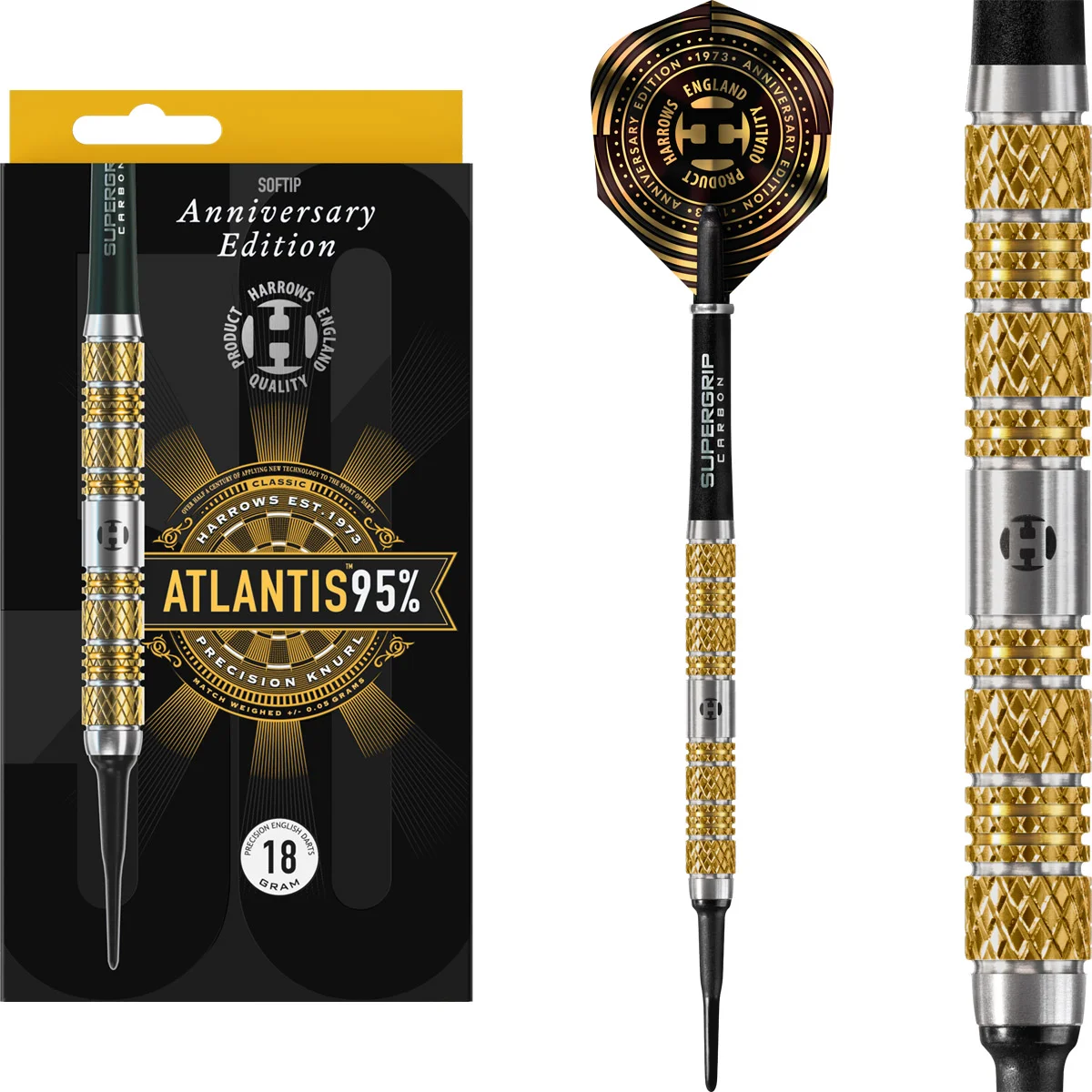 Harrows Atlantis 95% Softdarts