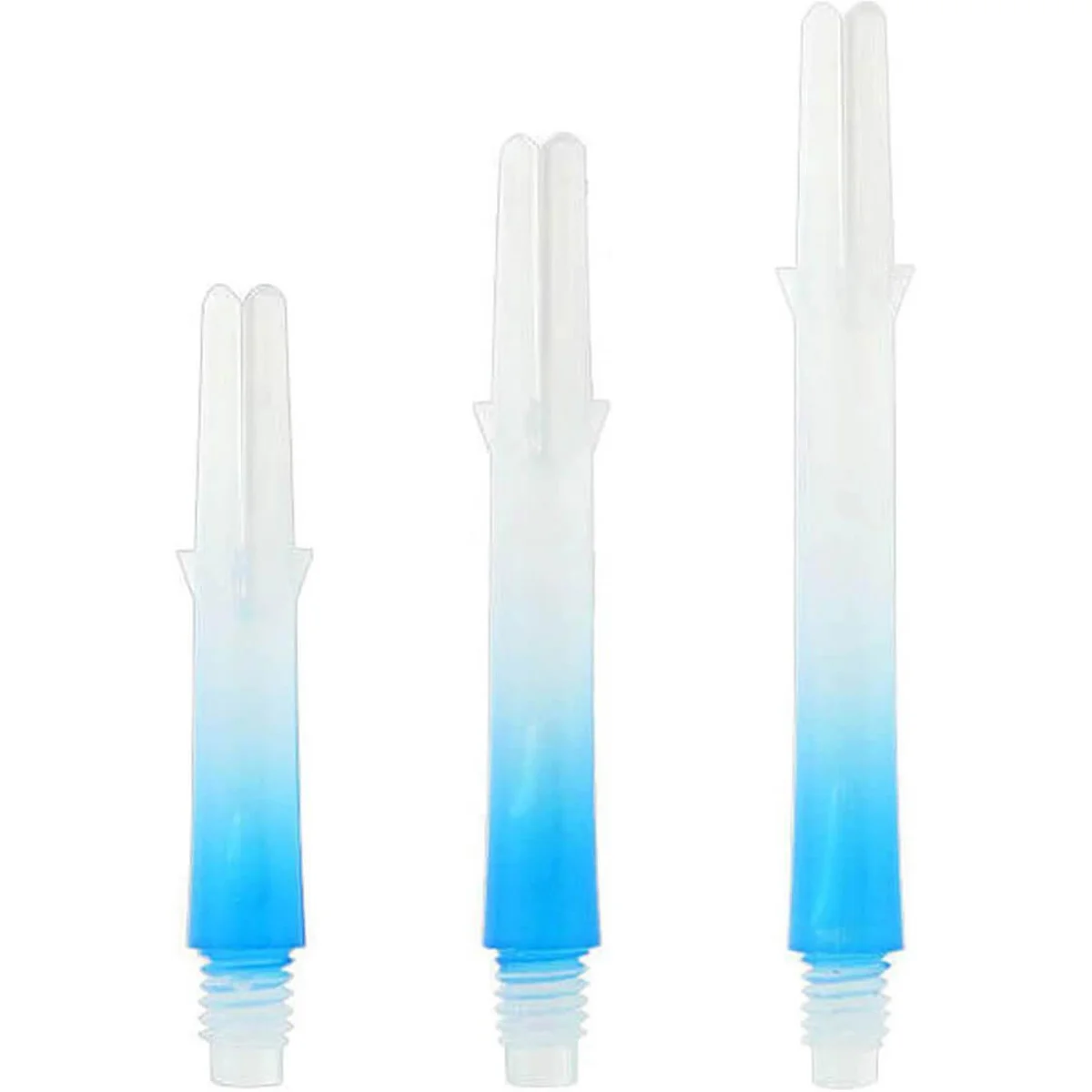 L-Style Shafts - Lock Straight Two Tone - clear blue L-Style Shafts - Lock Straight Two Tone - clear blue