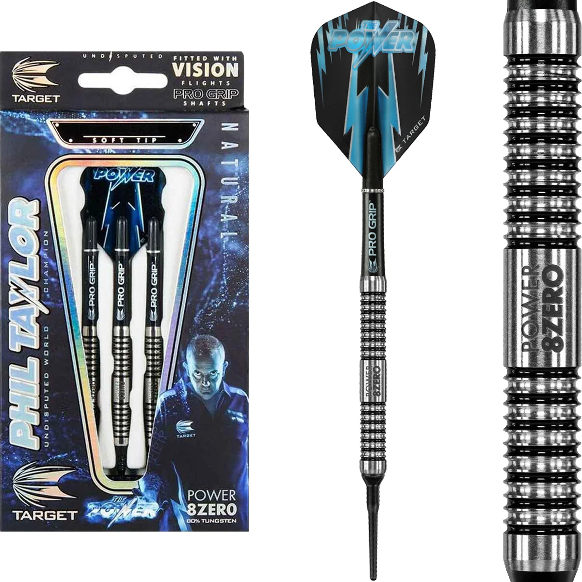 Target - Phil Taylor 8Zero - Softdarts Target - Phil Taylor 8Zero - Softdarts