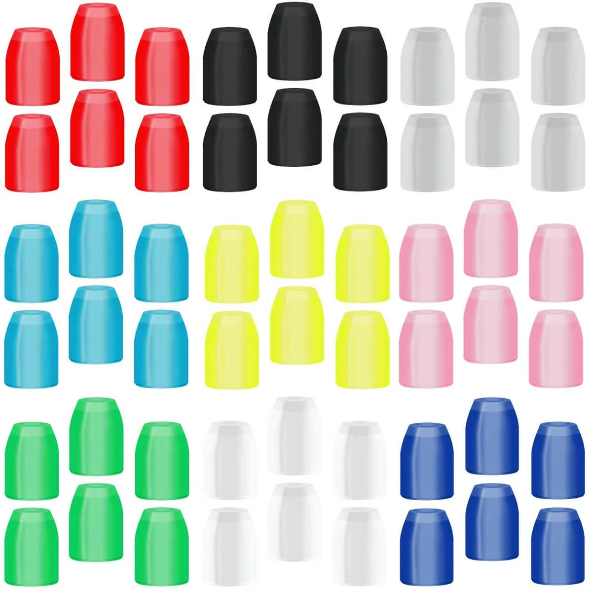 L-Style Champagne Rings - 6 Stück L-Style Champagne Rings - 6 Stück