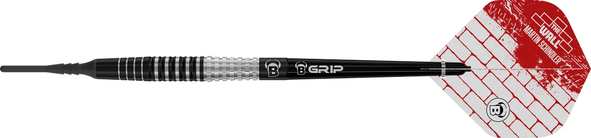 Bull’s Martin Schindler Original Generation 3 Softdarts komplett montiert