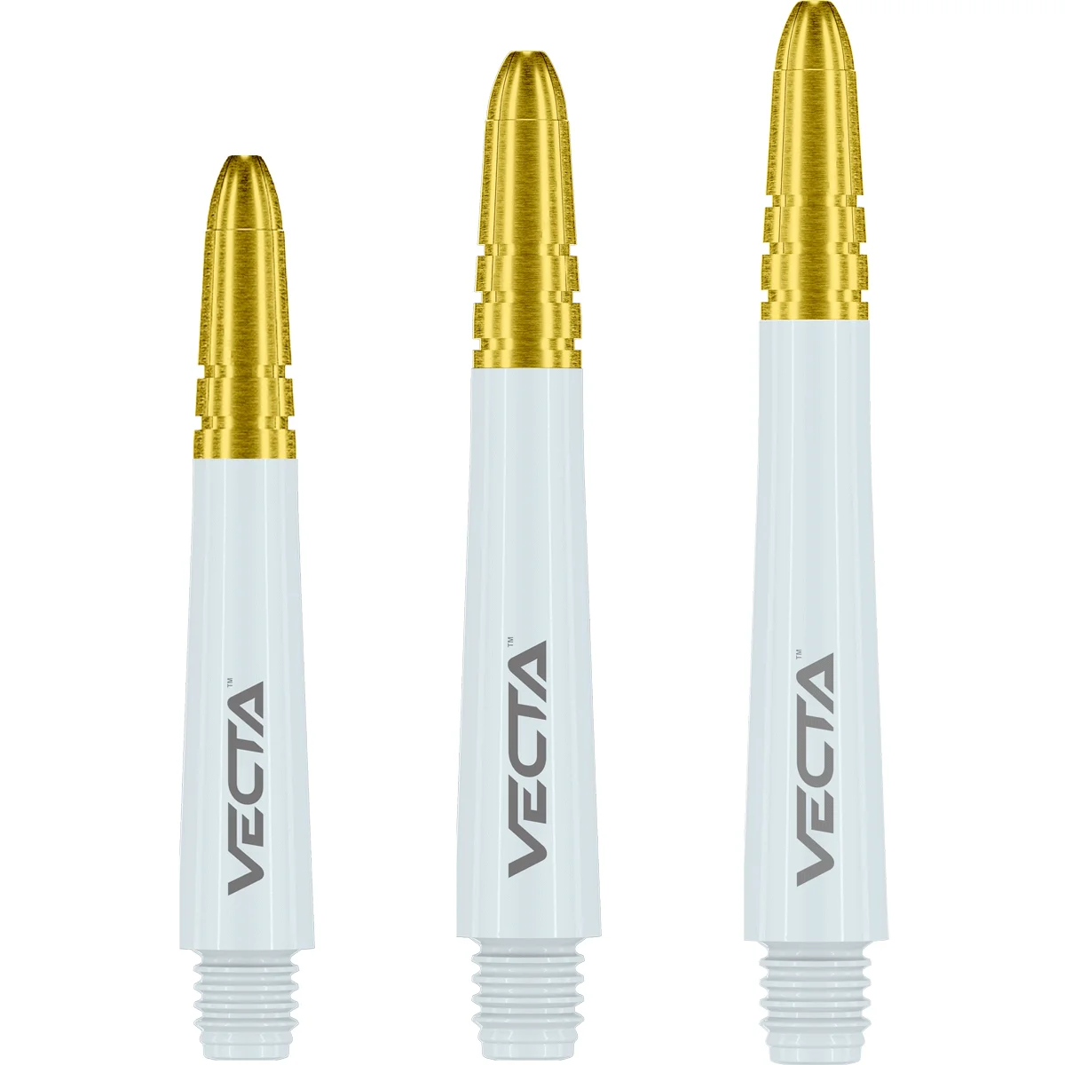 Winmau Vecta Shafts - weiß-gold