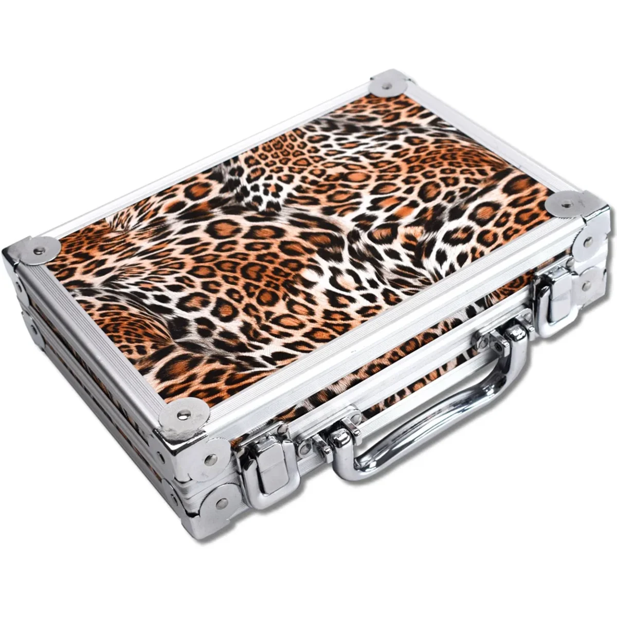 Karella Luxus Aluminium Dartkoffer Leopard Karella Luxus Aluminium Dartkoffer Leopard