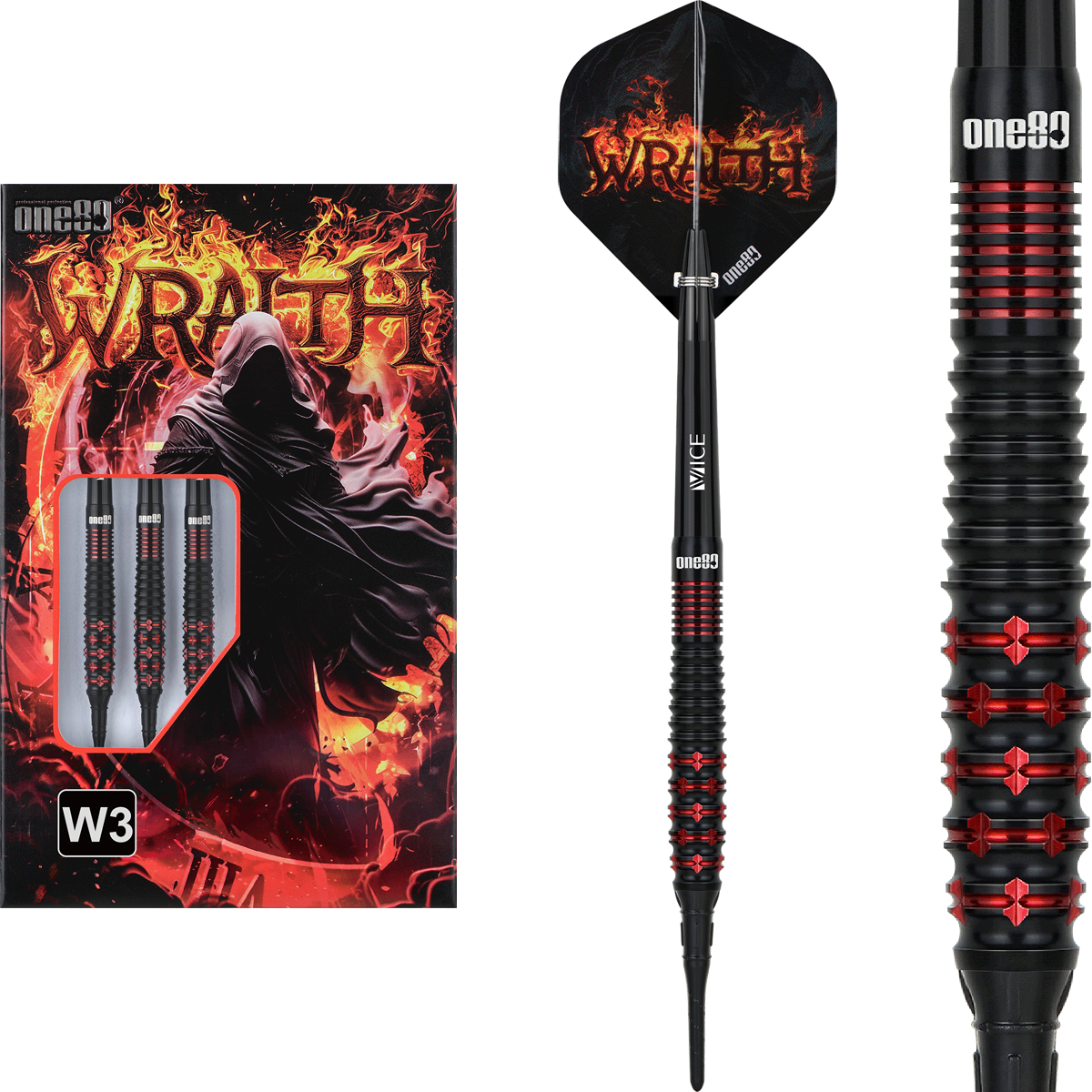 One80 Wraith W3 Softdarts