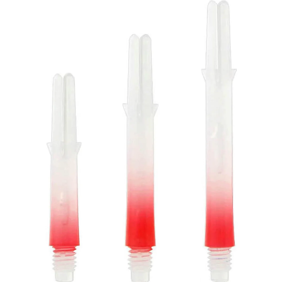 L-Style Shafts - Lock Straight Two Tone - clear red L-Style Shafts - Lock Straight Two Tone - clear red