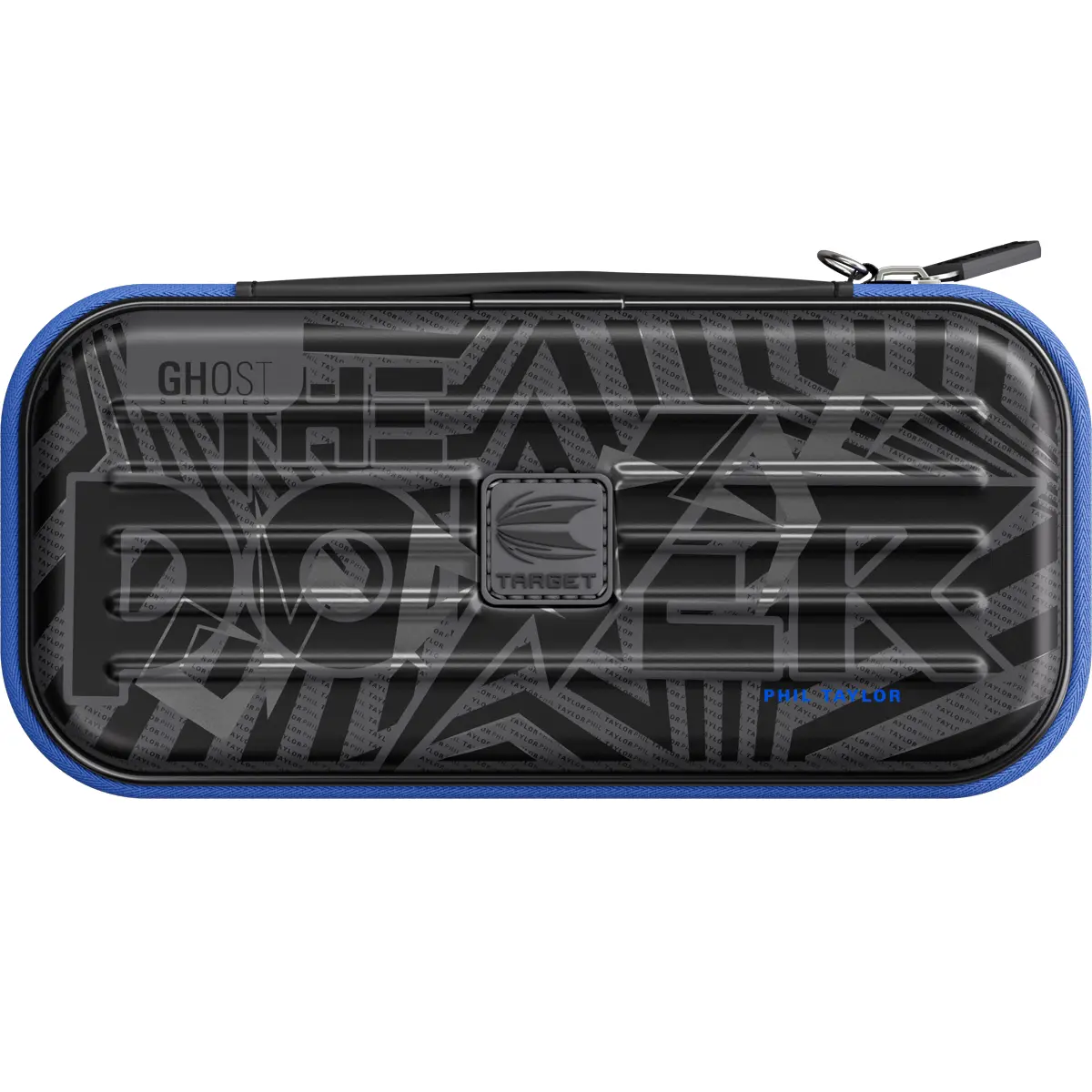 Target Takoma Ghost Series Phil Taylor Darttasche Frontansicht mit The Power Schriftzug