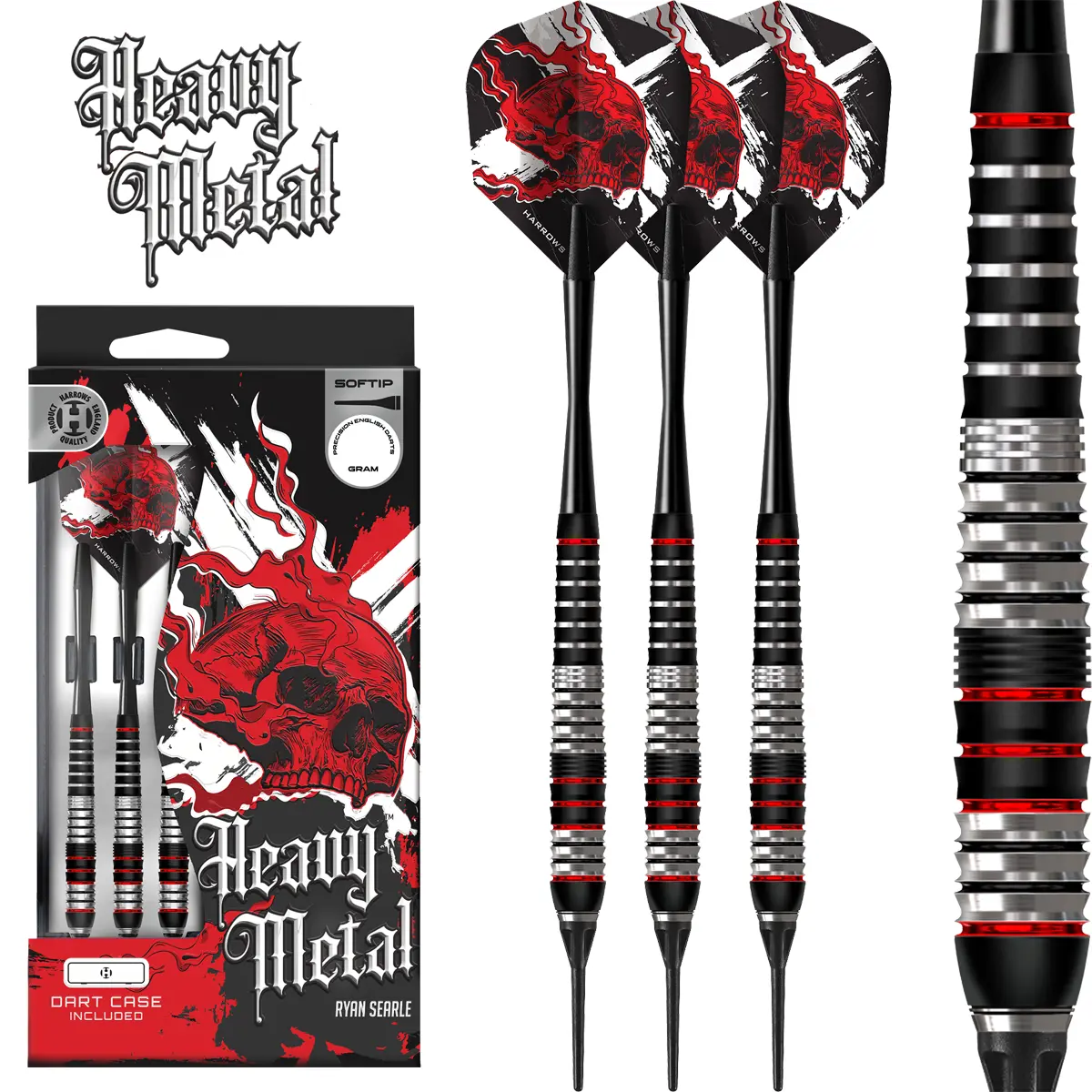 Harrows Heavy Metal Softdarts
